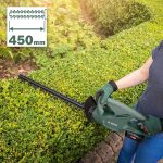 Cordless Hedge Trimmer 45cm 18V 2.0Ah Anti-Blocking System - Image 3