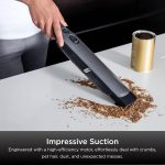 Cordless Handheld Vacuum Cleaner 700g 8 Min Runtime Grey - Image 3