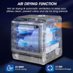 Mini Table Top Dishwasher 6 Programs Countertop Portable Dual Water Supply Baby Care Mode - Image 7