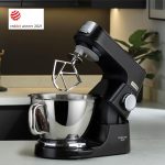Stand Mixer 1200W Integrated Scale 5L 3.5L Bowls Black - Image 8