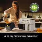 Dual Zone Digital Air Fryer 9.5L 6-in-1 Stone Gold - Image 8