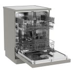 Freestanding Dishwasher 13 Place Settings 6 Programs 47dB Silver - Image 3