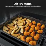 Electric Cooker 69L/43L Double Oven Air Fry Mode Ceramic Hob Black - Image 7