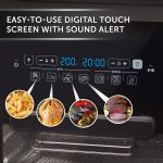 Air Fryer Oven 10L 2000W Digital Touch Fry Bake Dehydrate Black Grey - Image 5