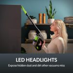 Cordless Handheld Vacuum Cleaner 22V 20-Minute Runtime Grey/Green/Black - Image 4