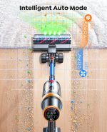 Cordless Stick Vacuum Cleaner 600W 50kPa Suction 65min Runtime Blue - Image 5