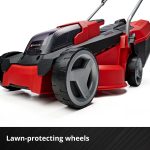 Cordless Lawn Mower 30cm 18V Brushless Motor Red Black - Image 8