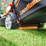Cordless Lawn Mower 34cm 24V 2x4.0Ah Batteries Rear Roller - Image 2
