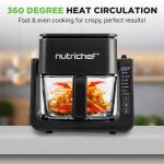 Air Fryer and Grill 4L 7-in-1 Preset Cook Modes Black - Image 6