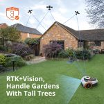 Robotic Lawn Mower 500m² EFLS 2.0 RTK Vision AI Mapping Grey - Image 3