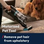 Cordless Stick Vacuum 0.7L 45 Min Runtime Anti Hair Wrap Turquoise - Image 4