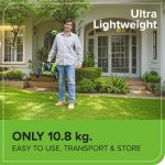 Cordless Lawn Mower 33cm 24V Brushless Motor 30L Bag 4Ah Battery - Image 4