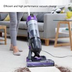 Upright Vacuum Cleaner 820W Bagless Multi-Cyclonic Lightweight Purple - Image 2
