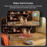 Robot Vacuum Cleaner 22,000 Pa 3.14-Inch Ultra Slim Zero-Tangling AI 3.0 Obstacle Avoidance White - Image 8