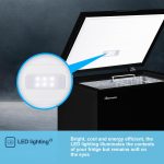 Chest Freezer 142L 4 Star Winter Guard Black - Image 10