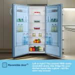 Freestanding Larder Fridge 242L 55cm White E Rated - Image 10