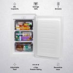 Under Counter Freezer 48cm 60L Freestanding White Reversible Door - Image 4