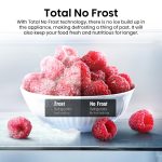 Freestanding Fridge Freezer 304L Total No Frost Water Dispenser White - Image 6