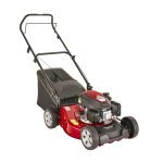 Self-Propelled Petrol Lawnmower 39cm 123cc 40L Grass Collector Red - Image 9
