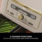 Dual Zone Digital Air Fryer 9.5L 6-in-1 Stone Gold - Image 5