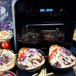 Air Fryer Oven 10L 2000W Digital Touch Fry Bake Dehydrate Black Grey - Image 8