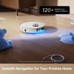 Robot Vacuum And Mop 19,000Pa Suction Obstacle Avoidance White - Image 7