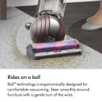 Upright Bagless Vacuum Cleaner 700W Self-Detangling Pet Hair Nickel/Silver - Image 5