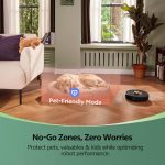 Robot Vacuum And Mop 8000Pa LiDAR Navigation 150 Min Black - Image 10