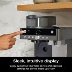 2-in-1 Filter Coffee and Pod Capsule Machine with Built-in Milk Frother 1.8L Gunmetal - Image 7