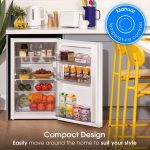 Freestanding Undercounter Fridge 114L 50cm White - Image 6