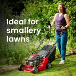 Self-Propelled Petrol Lawnmower 39cm 123cc 40L Grass Collector Red - Image 7