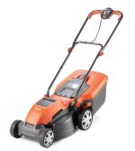 Corded Electric Hover Lawn Mower 1500W 36cm 40L 5 Heights Orange Grey - Image 9