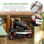 Cordless Lawn Mower 33cm 20V 4.0Ah Brushless Motor White - Image 7