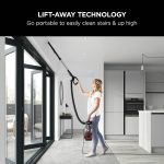 Corded Upright Vacuum Cleaner 1.1L Lift-Away Technology Red/Black - Image 3