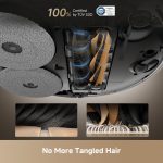 Robot Vacuum And Mop 20000Pa Conquers Obstacles Up To 2.4In Liftable Brush And Mops White - Image 4