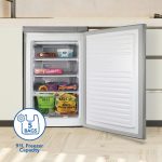 Freestanding Under Counter Freezer 91L Reversible Door Silver - Image 4