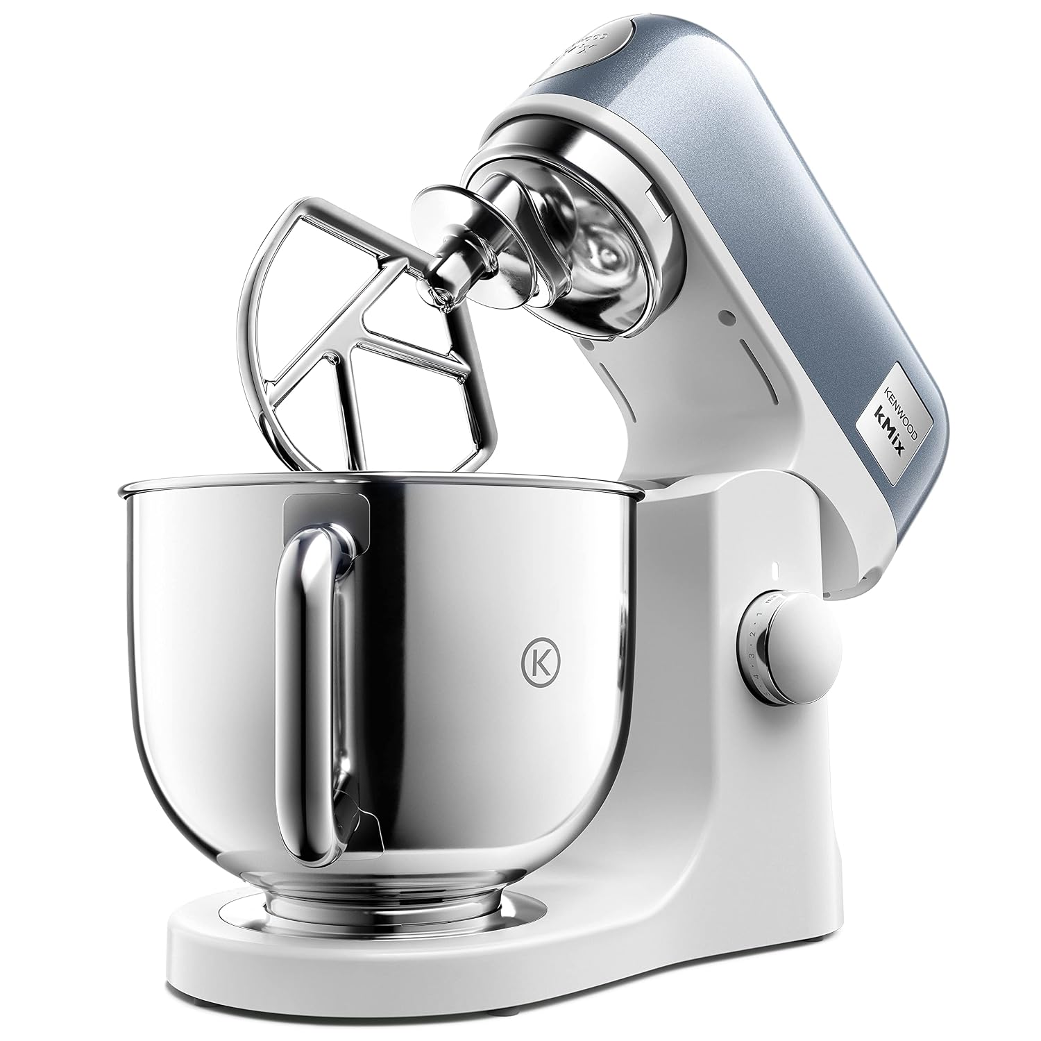 81iFJMqHHDL._SL1500.jpg Stand Mixer 5L 1000W 6 Speed Blue - Image 1