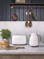 2-Slice Toaster 950W 6 Browning Levels Retro White - Image 6