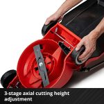 Cordless Lawn Mower 30cm 18V Brushless Motor Red Black - Image 6