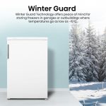 Freestanding Freezer 82L 56cm White Undercounter - Image 9