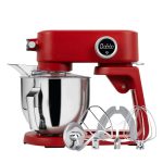 Stand Mixer 5L 8 Speeds Timer Stainless Steel Bowl Black - Image 10