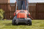 Corded Electric Hover Lawn Mower 1500W 36cm 40L 5 Heights Orange Grey - Image 4