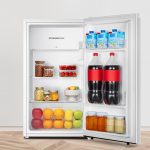 Under Counter Fridge 82L Adjustable Thermostat White Reversible Door - Image 5
