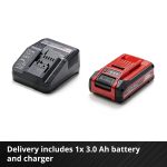 Cordless Lawn Mower 30cm 18V Brushless Motor Red Black - Image 9