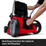 Cordless Lawn Mower 43cm 63L Grass Box 6 Heights Mulching 36V 2 Batteries 2 Chargers - Image 6