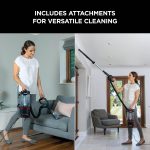 Corded Upright Vacuum Cleaner 1.1L Lift-Away Technology Red/Black - Image 4