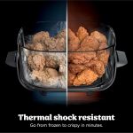 Portable Air Fryer 3.8L 1700W 4 Functions Stone - Image 5