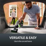 Cordless Handheld Vacuum Cleaner 22V 20-Minute Runtime Grey/Green/Black - Image 3