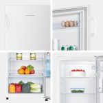 Freestanding Larder Fridge 242L 55cm White E Rated - Image 4