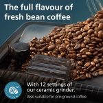 Bean To Cup Coffee Machine 12 Varieties Lattego Milk Frother Ceramic Grinder Black - Image 8